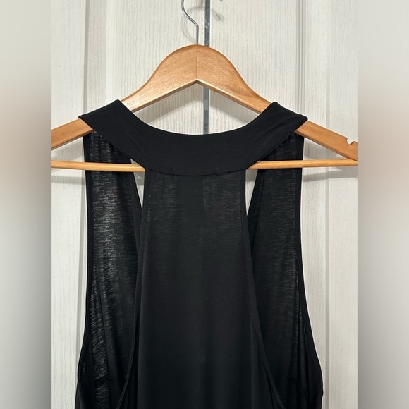 Swimsuits For All Sleeveless Stretchy Jumpsuit with Pockets Size 14/16 Black - Picture 3 of 5